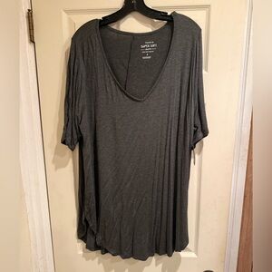 Torrid Gray Short Sleeve Tee